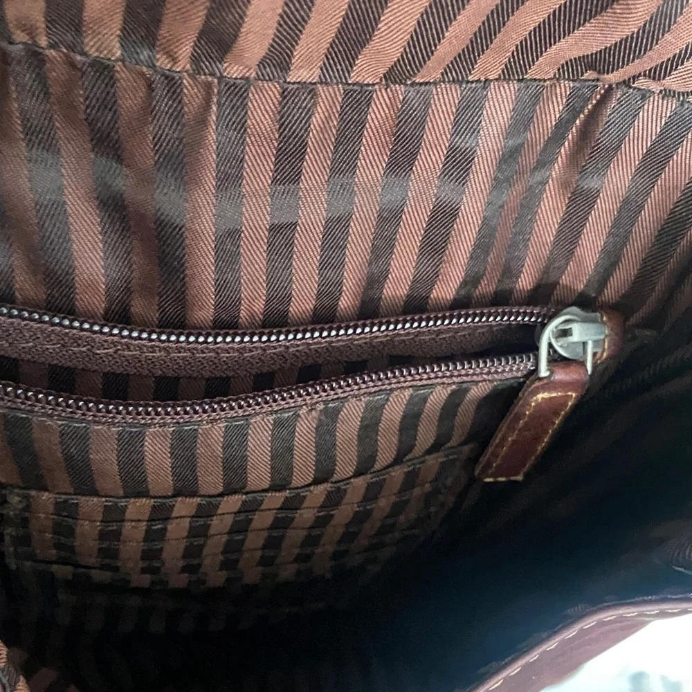 Jack Georges Voyager Brown Leather Backpack Crossbody Bag | Vintage Travel Style